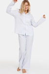 Marks & Spencer Viscose Lounge Top - Blue Blue — thumbnail 1