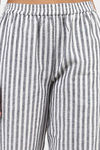 Marks & Spencer Cotton Lounge Top - Blue Navy — thumbnail 4