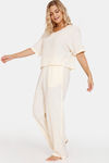 Marks & Spencer Cotton Lounge Top - Yellow Mix — thumbnail 2