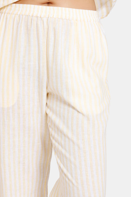 Marks & Spencer Cotton Lounge Top - Yellow Mix — image 6