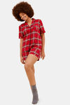 Marks & Spencer Lounge Top - Red Mix — thumbnail 2