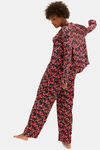 Marks & Spencer Viscose Pyjama Set - Black Mix — thumbnail 3