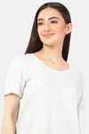 Marks & Spencer Cotton Pyjama Set - Green Mix — thumbnail 3