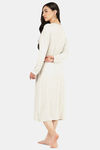 Marks & Spencer Viscose Sleep Nightdress - Grey Mix — thumbnail 2