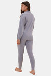 Marks & Spencer Viscose Lounge Top - Blue Mix — thumbnail 2