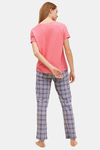 Marks & Spencer Lounge Pants - Pink Mix — thumbnail 2