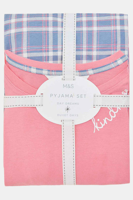 Marks & Spencer Lounge Pants - Pink Mix — image 5