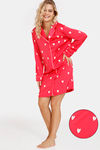 Marks & Spencer Polyester Sleep Nightdress - Pink Mix — thumbnail 1