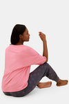 Marks & Spencer Cotton Pyjama Set - Pink Candy — thumbnail 2