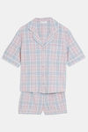 Marks & Spencer Cotton Lounge Pants - Pink Mix — thumbnail 4
