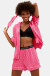 Marks & Spencer Lounge Pants - Pink Mix — thumbnail 1