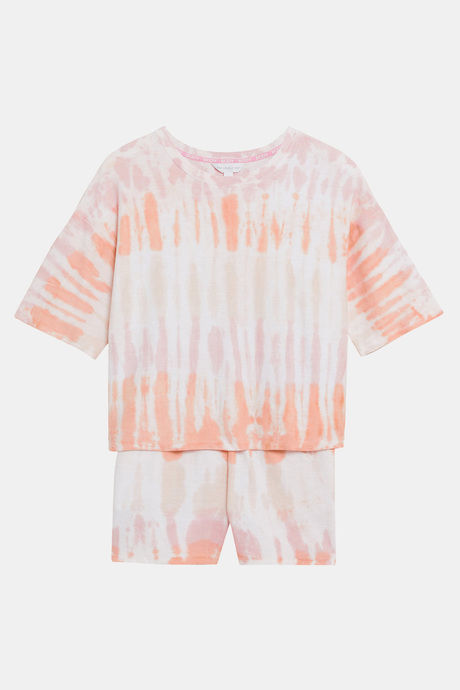 Marks & Spencer Cotton Shorts Set - Print Mix — image 4