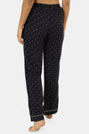 Marks & Spencer Viscose Lounge Pants - Blue Mix — thumbnail 2
