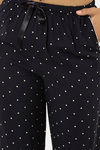Marks & Spencer Viscose Lounge Pants - Blue Mix — thumbnail 4