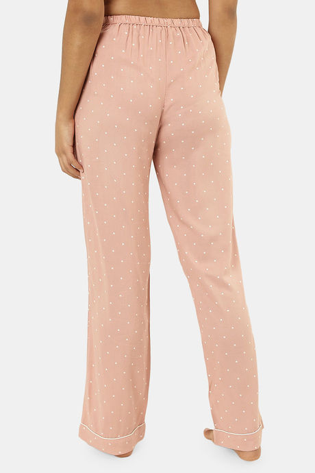 Marks & Spencer Viscose Lounge Pants - Pink Mix — image 2