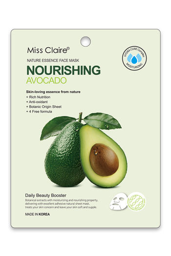 Buy Miss Claire Nature Essence Face Mask - Avocado (25 ml)