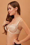 Zivame Double Layered Wired 3/4Th Coverage Sag Lift Bra-Nude — thumbnail 3