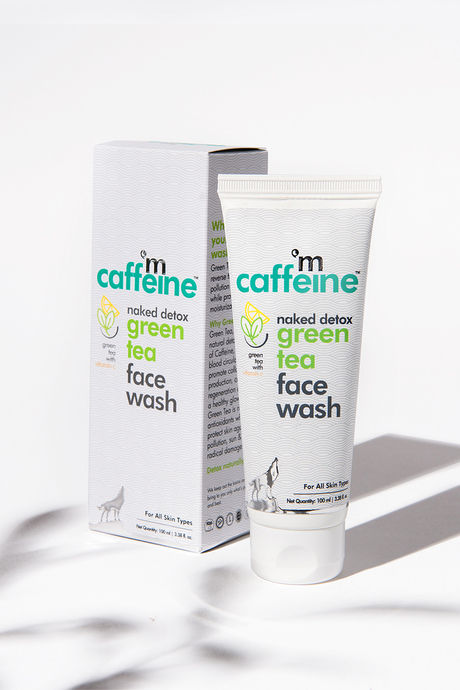 mCaffeine Naked Detox Dirt Removal Green Tea Face Wash (100 ml) — image 5