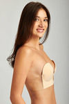 Zivame Padded Wired Low Coverage Stick On Bra - Nude — thumbnail 2