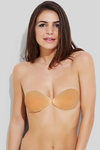 Zivame Tear Drop Shaped Silicone Stick On Bra- Nude — thumbnail 4