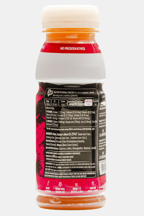 &Me PCOS Drink- Cranberry 200 ML (Pack of 8) — image 2