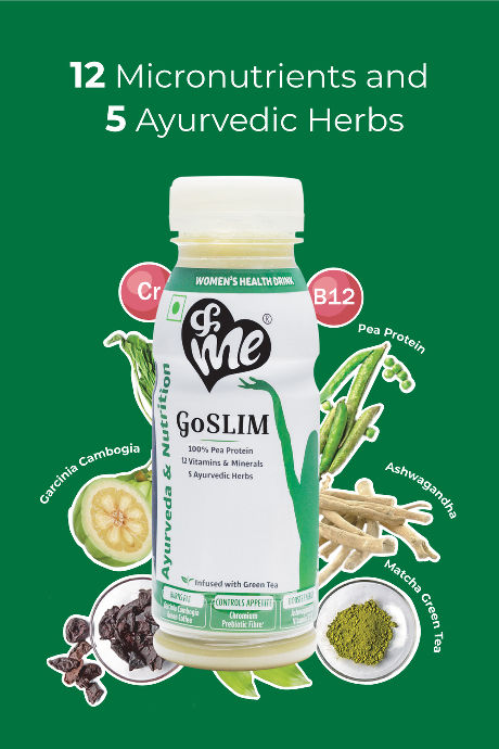 &Me GoSLIM Drink-Pea Protein 200 ML (Pack of 8) - Green — image 5