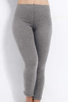 Zivame Cocoon Polyester Ankle Fit Thermal Leggings - Grey — thumbnail 3