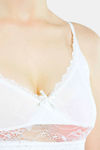 Miorre Short Length Night Dress - Cream — thumbnail 4
