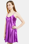 Miorre Satin Baby Doll - Purple — thumbnail 2