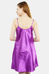 Miorre Satin Baby Doll - Purple — thumbnail 3