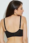 Zivame True Curv Double Layered Non Wired Full Coverage Minimiser Bra-Black — thumbnail 2