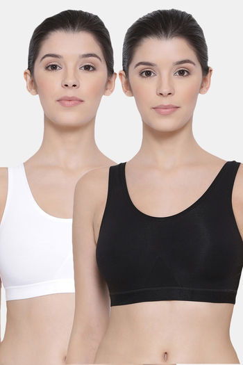 Buy Marks & Spencer Pack Of 2 Ultimate Support Non Wired Sports Bras F H In  Multiple Colors