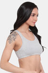 Lyra Double Layered Non-Wired Full Coverage Cami Bra (Pack of 2) - Multicolor — thumbnail 4