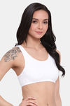 Lyra Double Layered Non-Wired Full Coverage Cami Bra (Pack of 2) - Multicolor — thumbnail 4