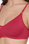 Lyra Single Layered Non-Wired 3/4Th Coverage T-Shirt Bra (Pack of 2) - Multicolor — thumbnail 5