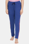Lyra Mid Rise Track Pant - Ink Blue — thumbnail 1