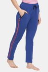 Lyra Mid Rise Track Pant - Ink Blue — thumbnail 3