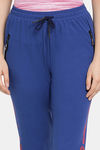 Lyra Mid Rise Track Pant - Ink Blue — thumbnail 6