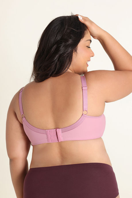 Zivame True Curv Cotton Laminated Non Wired Full Coverage Minimiser Bra - Polignac — image 4