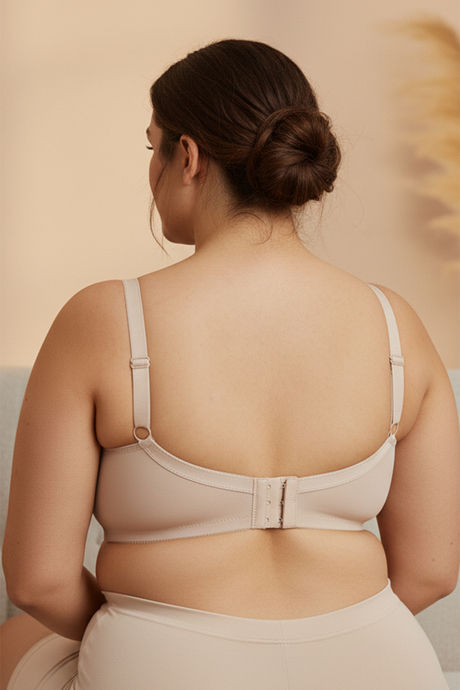 Zivame True Curv Cotton Laminated Non Wired Full Coverage Minimiser Bra - Roebuck — image 3