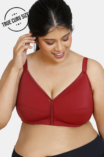 Buy Zivame Red Non Wired Non Padded Minimiser Bra for Women Online @ Tata  CLiQ