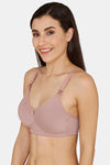 Nejo Double Layered Non-Wired 3/4Th Coverage Maternity Bra - Lilac Snow — thumbnail 2