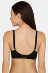 Nejo Double Layered Non Wired 3/4Th Coverage Maternity / Nursing Bra - Black — thumbnail 3