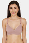 Nejo Padded Non-Wired 3/4Th Coverage Maternity Bra - Lilac Snow — thumbnail 1