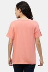 Nejo Anti Microbial Cotton Maternity Top - Pink — thumbnail 3