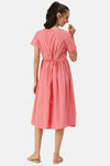 Nejo Bamboo Cotton Maternity Loungewear Top - Rose — thumbnail 3