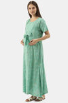 Nejo Bamboo Cotton Maternity Loungewear Top - Mint Green — thumbnail 5