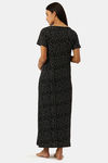 Nejo Cotton Full Length Maternity Nightdress - MegadotAop — thumbnail 3