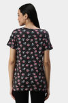 Nejo Cotton Maternity Top - Charcoal — thumbnail 3
