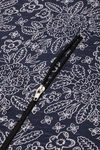 Nejo Cotton Maternity Full Length Nightdress - Navythokka — thumbnail 7